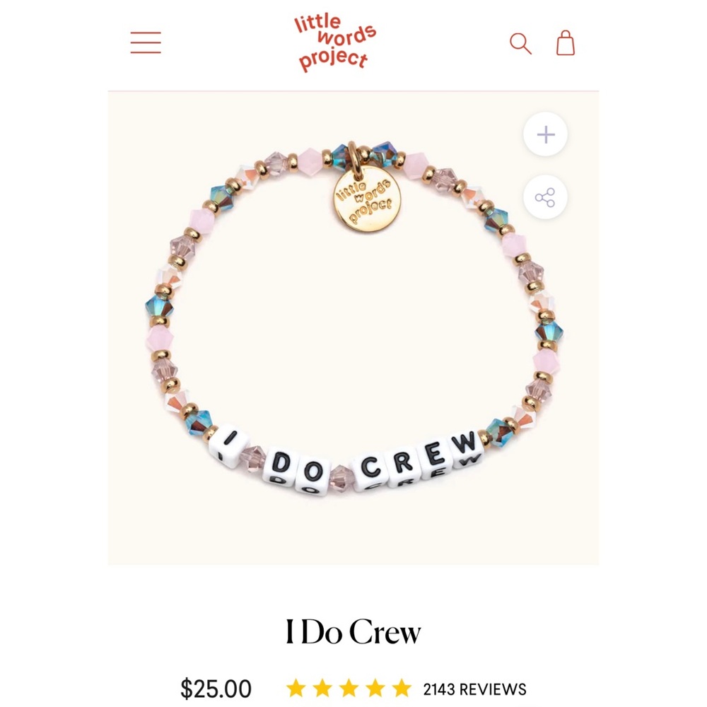 SOLD”I DO CREW” Bracelet - Picture 1 of 6